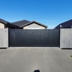 Aluminium Full Privacy GATE - aluminium full privacy gate - 1    - Innovative Shield NZ
